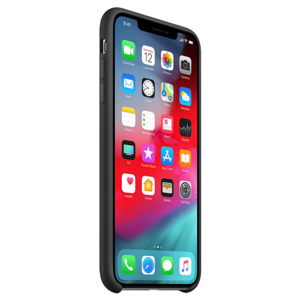Чехол для смартфона Apple iPhone XS Max Apple/ Back/ TPU/ Черный photo 2 Чехол для смартфона Apple iPhone XS Max Apple/ Back/ TPU/ Черный photo 2