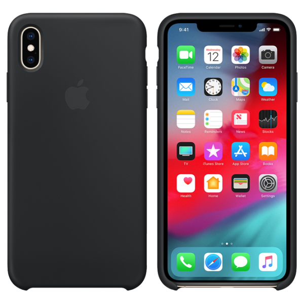 Чехол для смартфона Apple iPhone XS Max Apple/ Back/ TPU/ Черный photo 3 Чехол для смартфона Apple iPhone XS Max Apple/ Back/ TPU/ Черный photo 3
