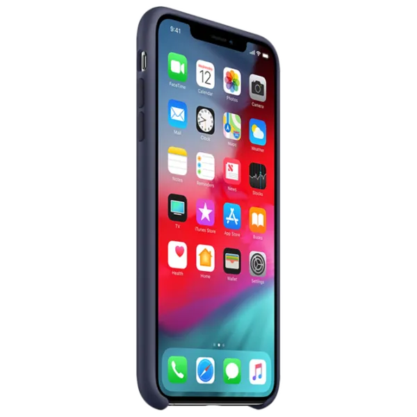 Чехол для смартфона Apple iPhone XS Max Apple/ Back/ TPU/ Midnight Синий photo 2