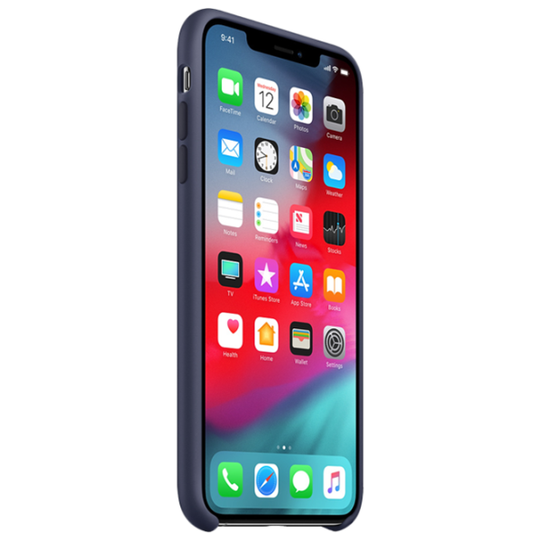 Чехол для смартфона Apple iPhone XS Max Apple/ Back/ TPU/ Midnight Синий photo 2
