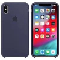 Husă pentru smartphone Apple iPhone XS Max Apple/ Back/ TPU/ Midnight Blue photo 3