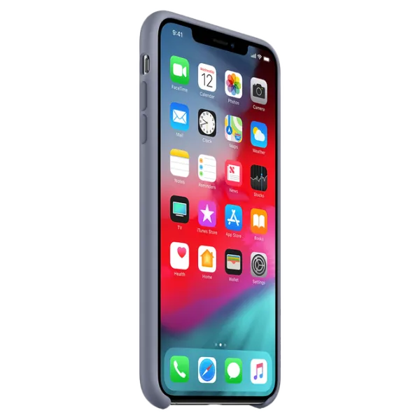 Husă pentru smartphone Apple iPhone XS Max Apple/ Back/ TPU/ Lavender Gray photo 2 Husă pentru smartphone Apple iPhone XS Max Apple/ Back/ TPU/ Lavender Gray photo 2