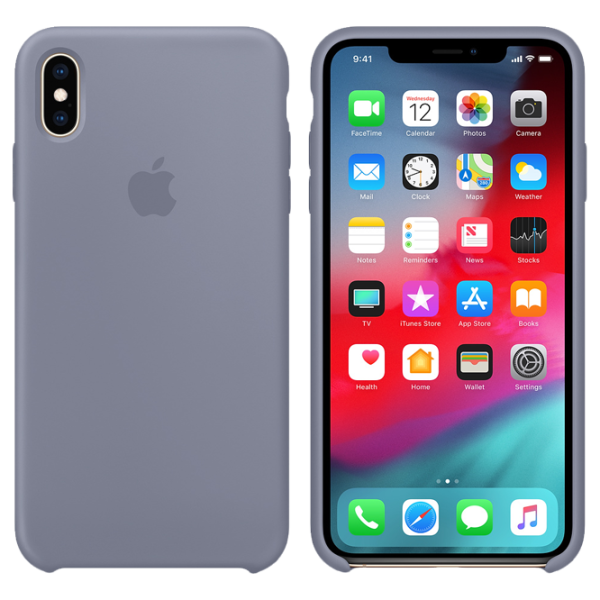 Husă pentru smartphone Apple iPhone XS Max Apple/ Back/ TPU/ Lavender Gray photo 3 Husă pentru smartphone Apple iPhone XS Max Apple/ Back/ TPU/ Lavender Gray photo 3