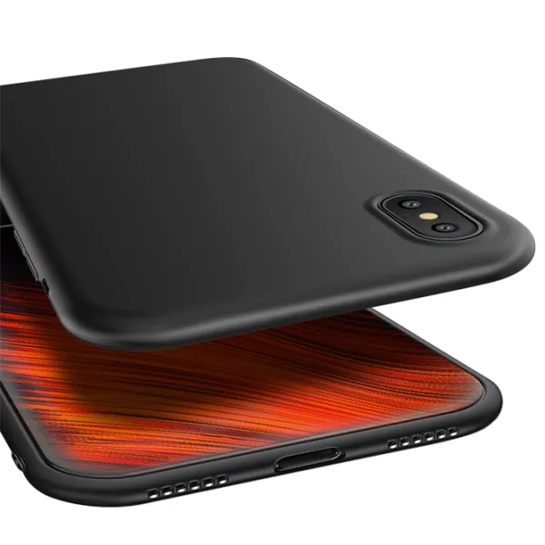 Husă pentru smartphone Apple iPhone XS Max Screen Geeks/ Back/ TPU/ Black photo 3
