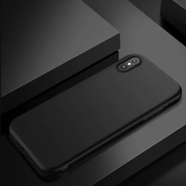 Husă pentru smartphone Apple iPhone XS Max Screen Geeks/ Back/ TPU/ Black photo 5