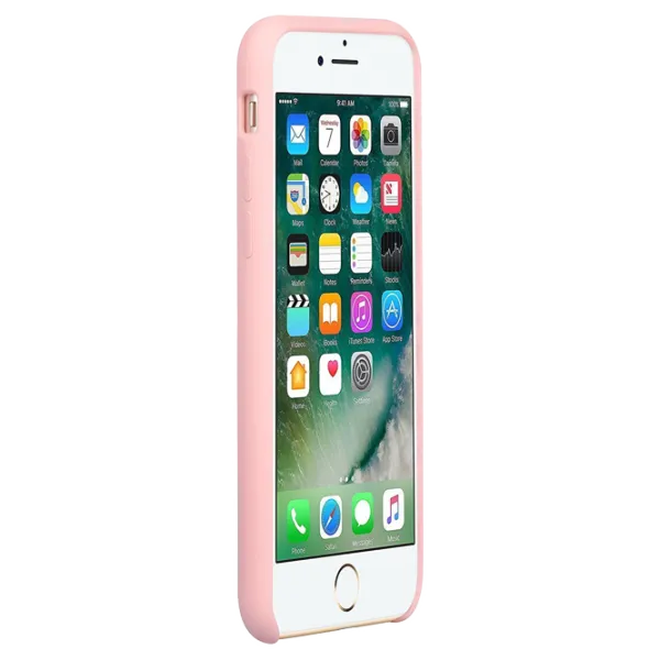 Husa Apple iPhone 7/8 Plus Usams Back/ TPU/Microfiber/ Pink photo 2