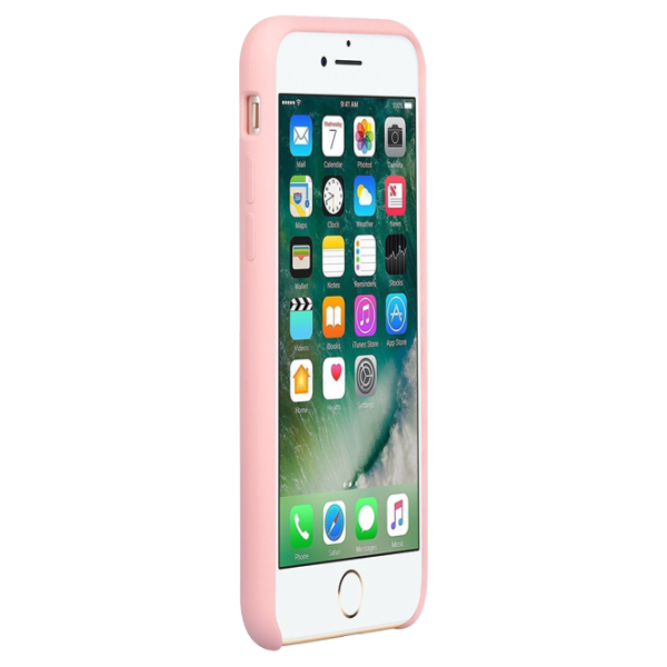 Husa Apple iPhone 7/8 Plus Usams Back/ TPU/Microfiber/ Pink photo 2