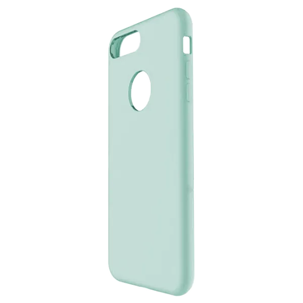Husa Apple iPhone 7/8 Plus Usams Back/ TPU/Microfiber/ Cyan Blue photo 2