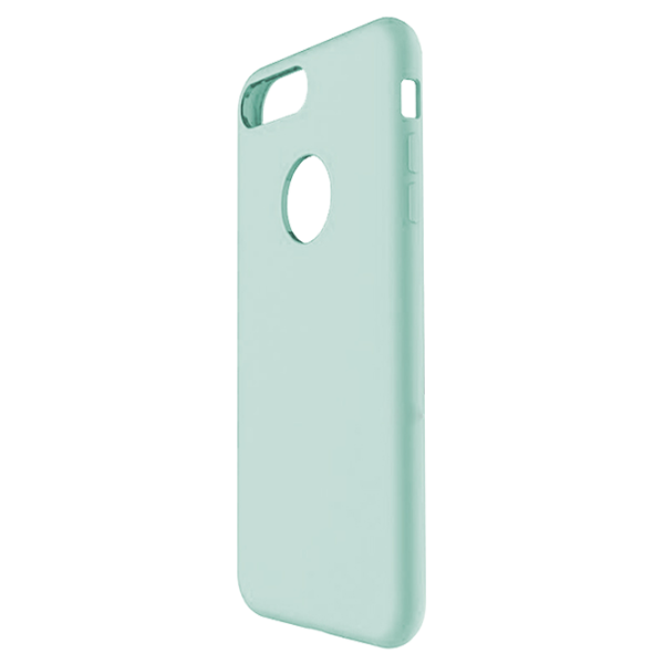 Husa Apple iPhone 7/8 Plus Usams Back/ TPU/Microfiber/ Cyan Blue photo 2