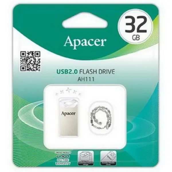 Apacer AH111 32 ГБ Серебристый photo 5