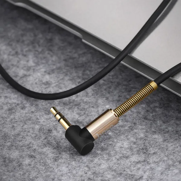 Аудио кабель Hoco 3.5 mm + 3.5 mm 1 м/ Черный photo 5