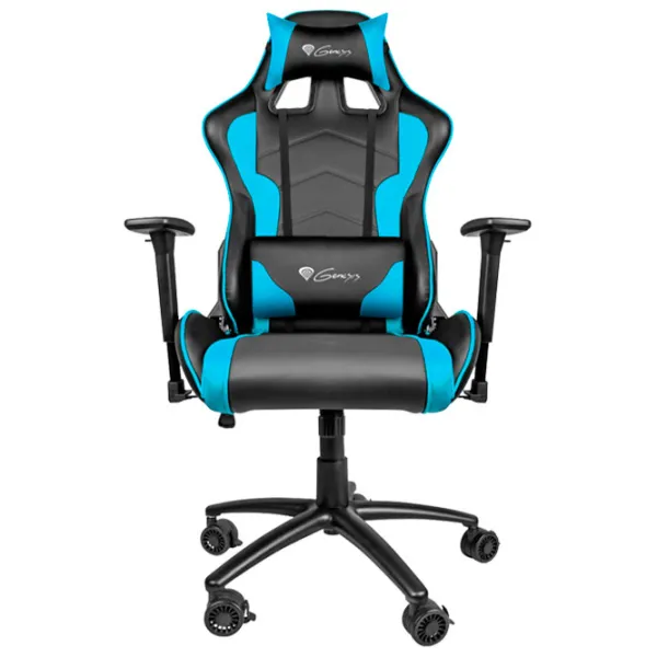 Scaun Gaming Genesis Nitro Black Blue photo 3