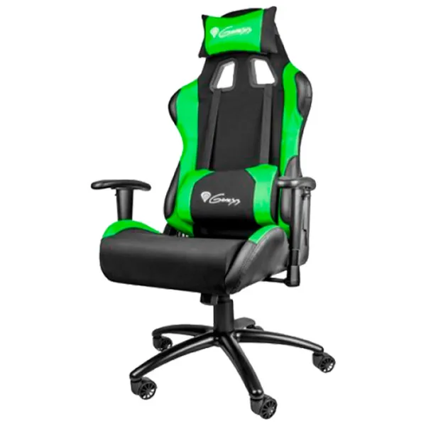Игровое кресло Genesis Nitro Черный Зелёный photo 2