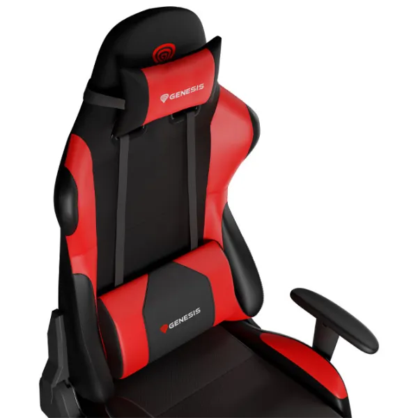 Scaun Gaming Genesis Nitro Black Red photo 5