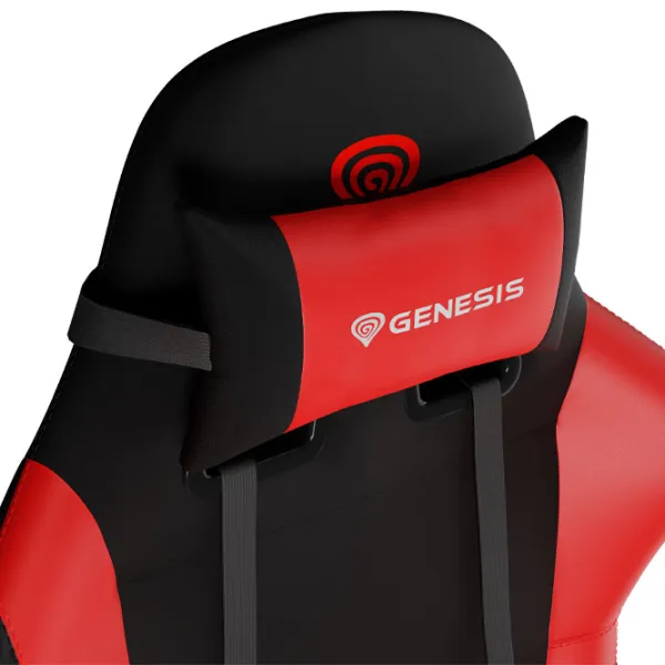 Scaun Gaming Genesis Nitro Black Red photo 6