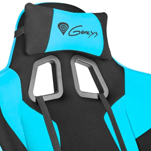 Scaun Gaming Genesis Nitro Black Blue photo 8 Scaun Gaming Genesis Nitro Black Blue photo 8