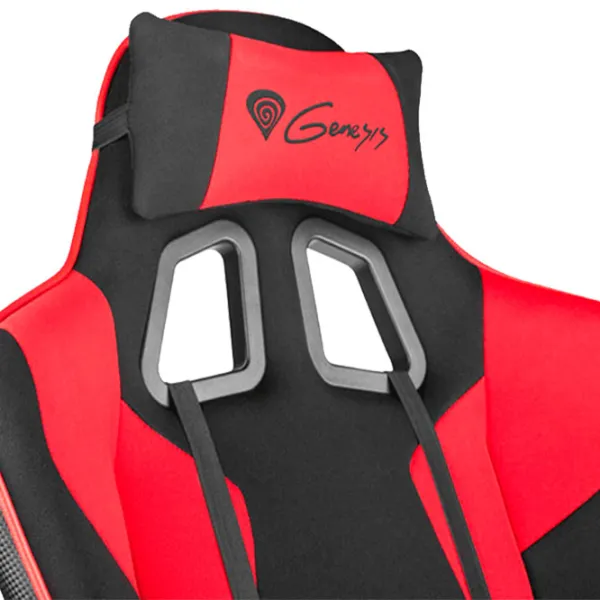 Scaun Gaming Genesis Nitro Black Red photo 6