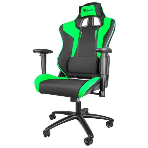 Scaun Gaming Genesis Nitro Black Green photo 2