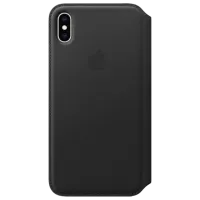 Husă pentru smartphone Apple iPhone XS Max Apple/ Case Folio/ Piele/ Black photo 2
