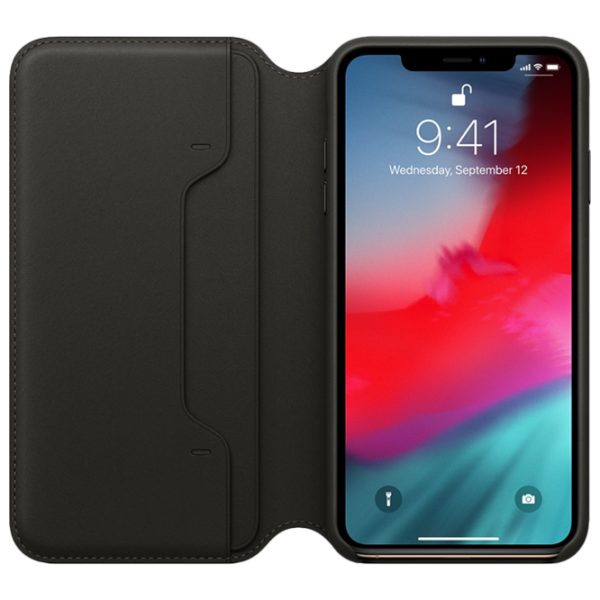 Чехол для смартфона Apple iPhone XS Max Apple/ Case Folio/ Кожа/ Черный photo 3 Чехол для смартфона Apple iPhone XS Max Apple/ Case Folio/ Кожа/ Черный photo 3