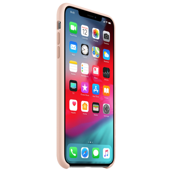 Husă pentru smartphone Apple iPhone XS Max Apple/ Back/ TPU/ Sand Pink photo 2 Husă pentru smartphone Apple iPhone XS Max Apple/ Back/ TPU/ Sand Pink photo 2