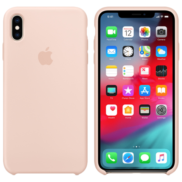 Husă pentru smartphone Apple iPhone XS Max Apple/ Back/ TPU/ Sand Pink photo 3 Husă pentru smartphone Apple iPhone XS Max Apple/ Back/ TPU/ Sand Pink photo 3