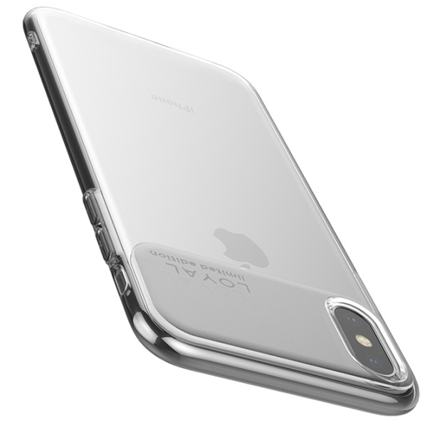 Чехол для смартфона Apple iPhone XS Hoco/ Back/ TPU/ Белый Прозрачный photo 2 Чехол для смартфона Apple iPhone XS Hoco/ Back/ TPU/ Белый Прозрачный photo 2