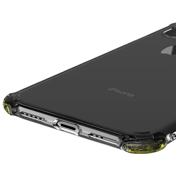 Чехол для смартфона Apple iPhone XS Hoco/ Back/ TPU/ Прозрачный Черный photo 3 Чехол для смартфона Apple iPhone XS Hoco/ Back/ TPU/ Прозрачный Черный photo 3