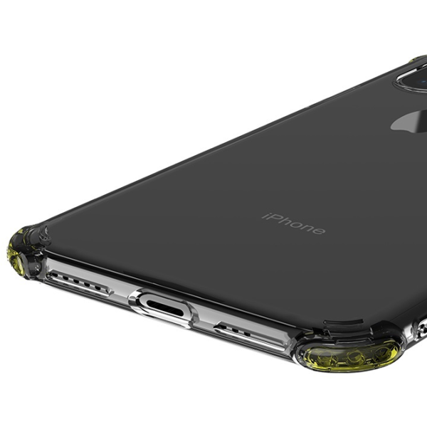 Чехол для смартфона Apple iPhone XS Hoco/ Back/ TPU/ Прозрачный Черный photo 3 Чехол для смартфона Apple iPhone XS Hoco/ Back/ TPU/ Прозрачный Черный photo 3