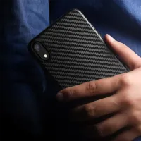Чехол для смартфона Apple iPhone XS Max Hoco/ Back/ TPU/ Карбон Черный photo 5