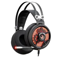 Căști A4Tech Bloody M660 Red Black Cu fir/ Gaming photo 2