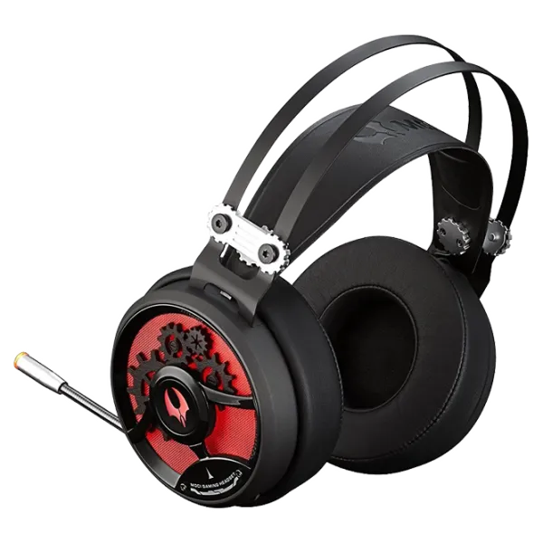 Căști A4Tech Bloody M660 Red Black Cu fir/ Gaming photo 3