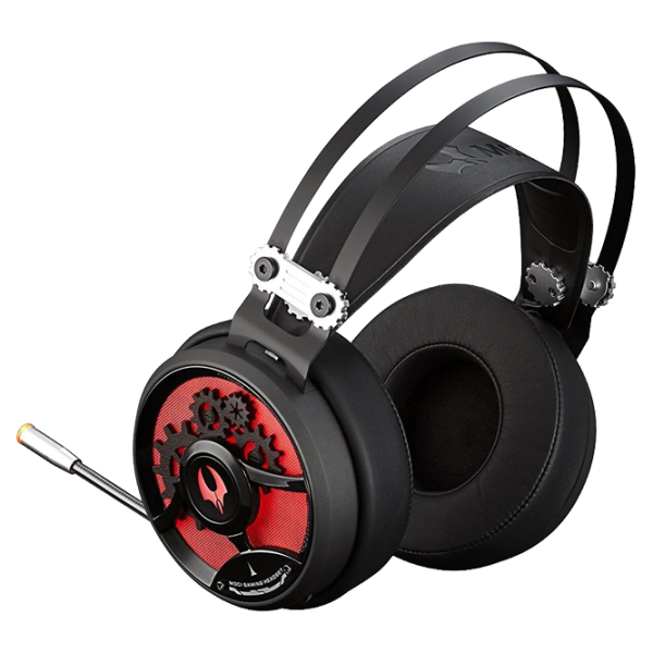 Căști A4Tech Bloody M660 Red Black Cu fir/ Gaming photo 3