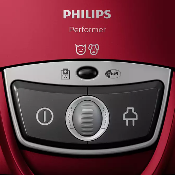 Пылесос Philips FC8681/ 09 650 Вт/ Черный Красный photo 3 Пылесос Philips FC8681/ 09 650 Вт/ Черный Красный photo 3