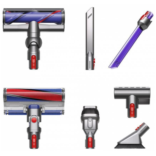 Пылесос Dyson V8 Absolute 425 Вт/ Синий Оранжевый photo 3
