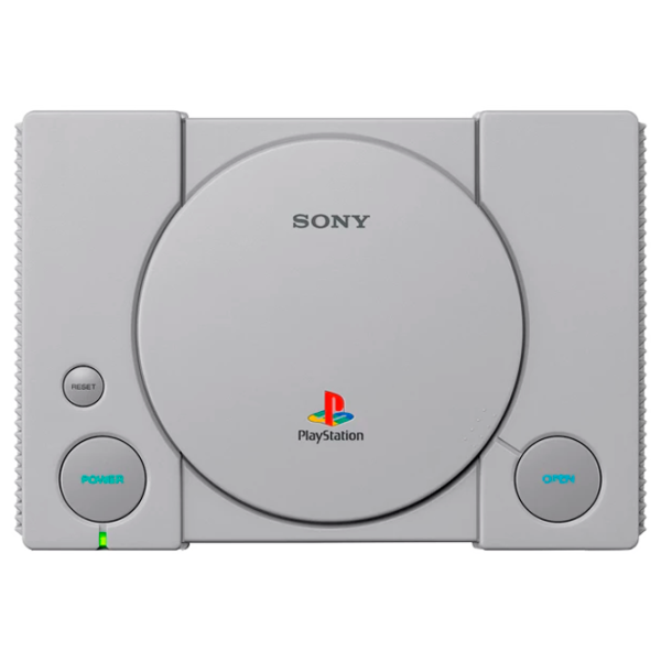 Sony Playstation Classic + 20 games (FF7, MGS, RE, R4, TK3, TM, ...) Серебристый photo 2