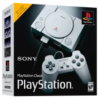 Sony Playstation Classic + 20 games (FF7, MGS, RE, R4, TK3, TM, ...) Серебристый photo 7