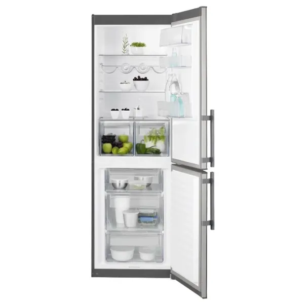 Frigider Electrolux EN3601MO cu congelator jos 337 l / 185 cm / Inox photo 3