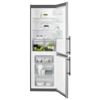 Frigider Electrolux EN3601MO cu congelator jos 337 l / 185 cm / Inox photo 3