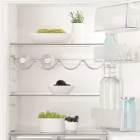 Frigider Electrolux EN3601MO cu congelator jos 337 l / 185 cm / White photo 4