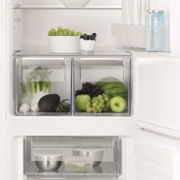 Frigider Electrolux EN3601MO cu congelator jos 337 l / 185 cm / White photo 5
