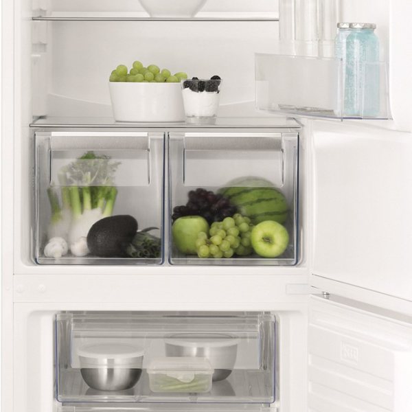 Frigider Electrolux EN3601MO cu congelator jos 337 l / 185 cm / White photo 5