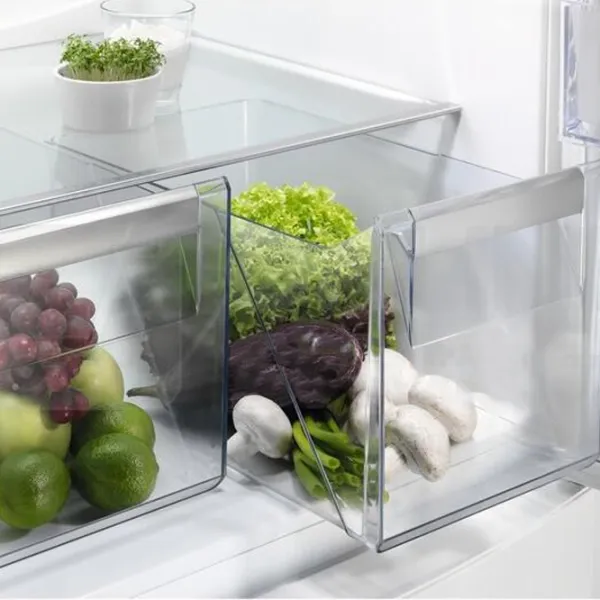 Frigider Electrolux EN3854MO cu congelator jos 349 l / 200 cm / Silver photo 3