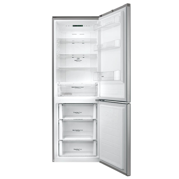 Frigider LG GBB59PZJZS cu congelator jos 318 l / 190 cm / Silver photo 4 Frigider LG GBB59PZJZS cu congelator jos 318 l / 190 cm / Silver photo 4