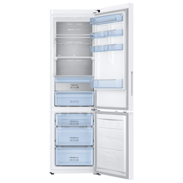 Frigider Samsung RB37K63611L cu congelator jos 377 l / 200.7 cm / White photo 4