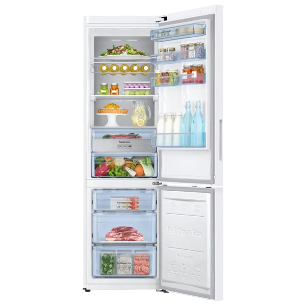 Frigider Samsung RB37K63611L cu congelator jos 377 l / 200.7 cm / White photo 5