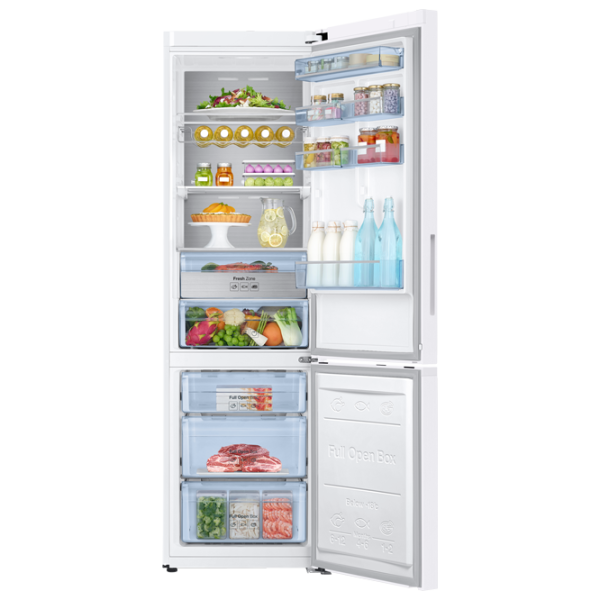 Frigider Samsung RB37K63611L cu congelator jos 377 l / 200.7 cm / White photo 5