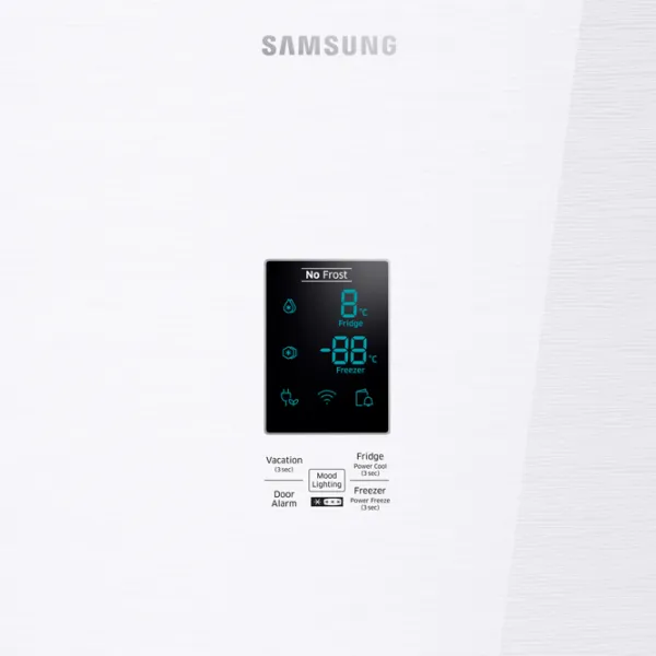 Frigider Samsung RB37K63611L cu congelator jos 377 l / 200.7 cm / White photo 6