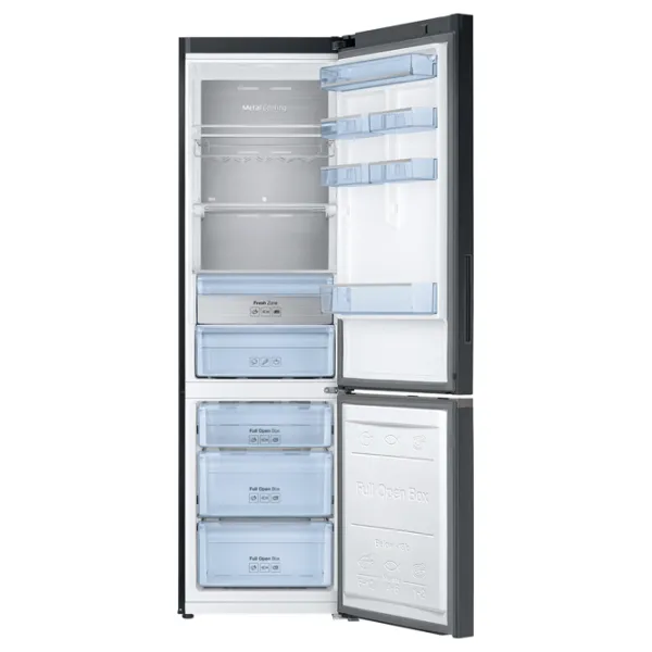 Frigider Samsung RB37K63632C cu congelator jos 367 l / 200.7 cm / Black photo 5