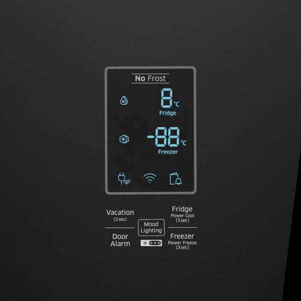 Frigider Samsung RB37K63632C cu congelator jos 367 l / 200.7 cm / Black photo 8